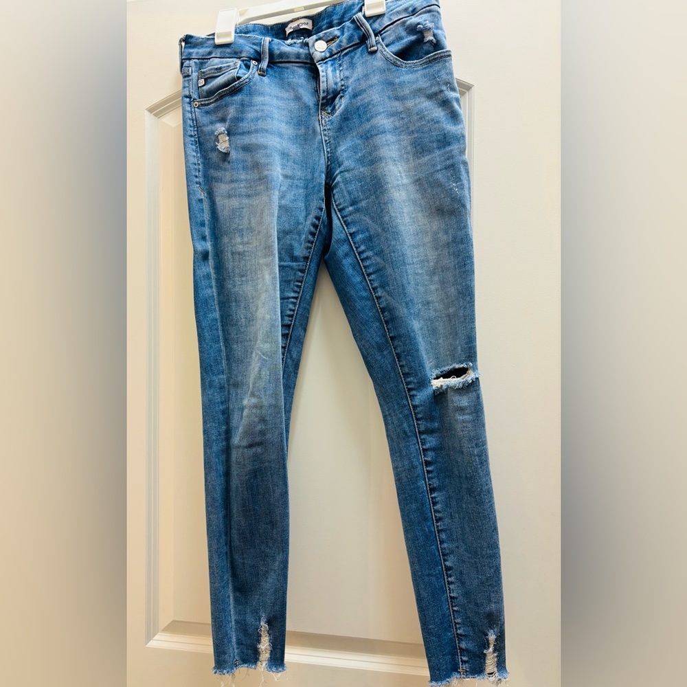 Dear John Distressed Blue Jeans